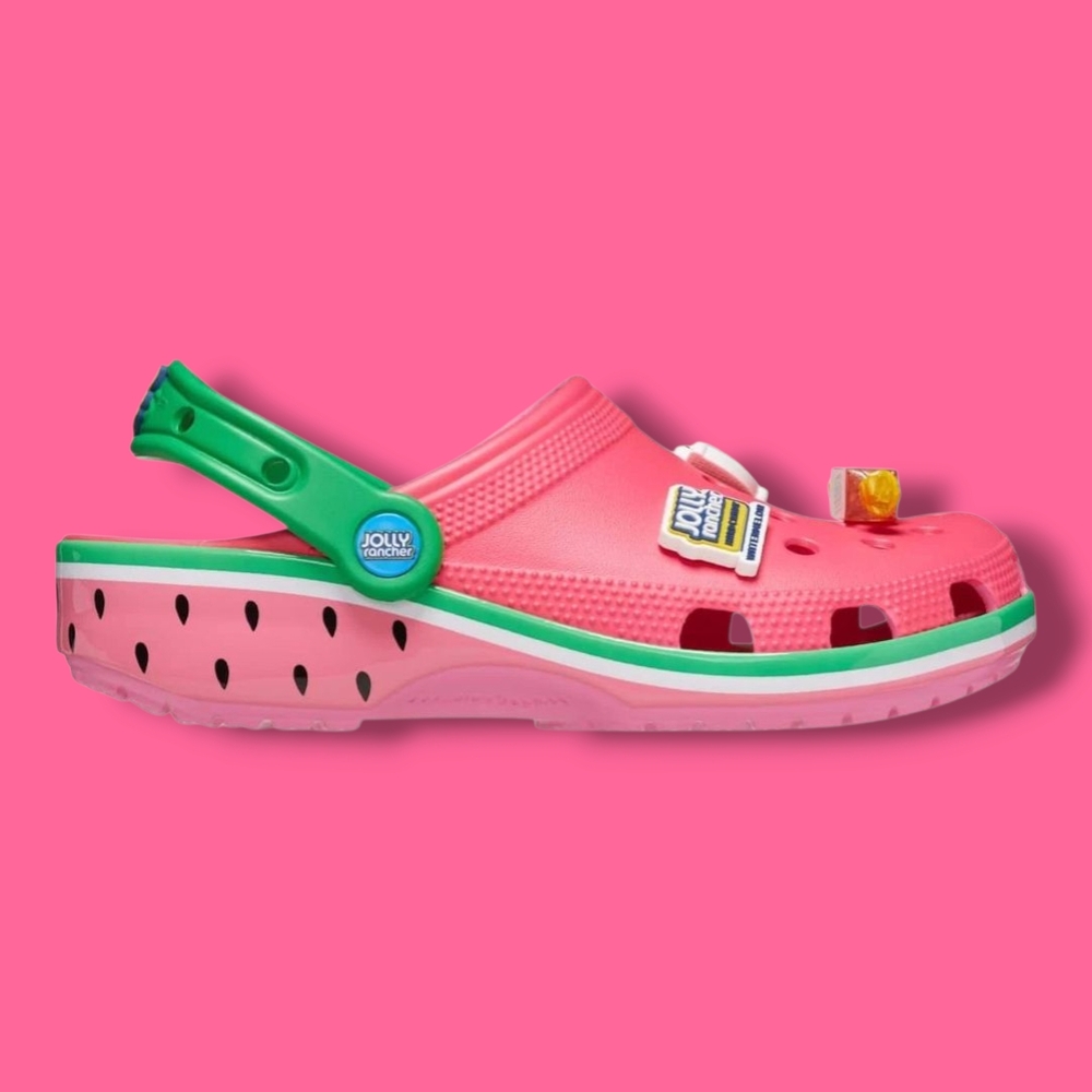 NEW Classic Crocs Watermelon Pink Lemonade Size 9